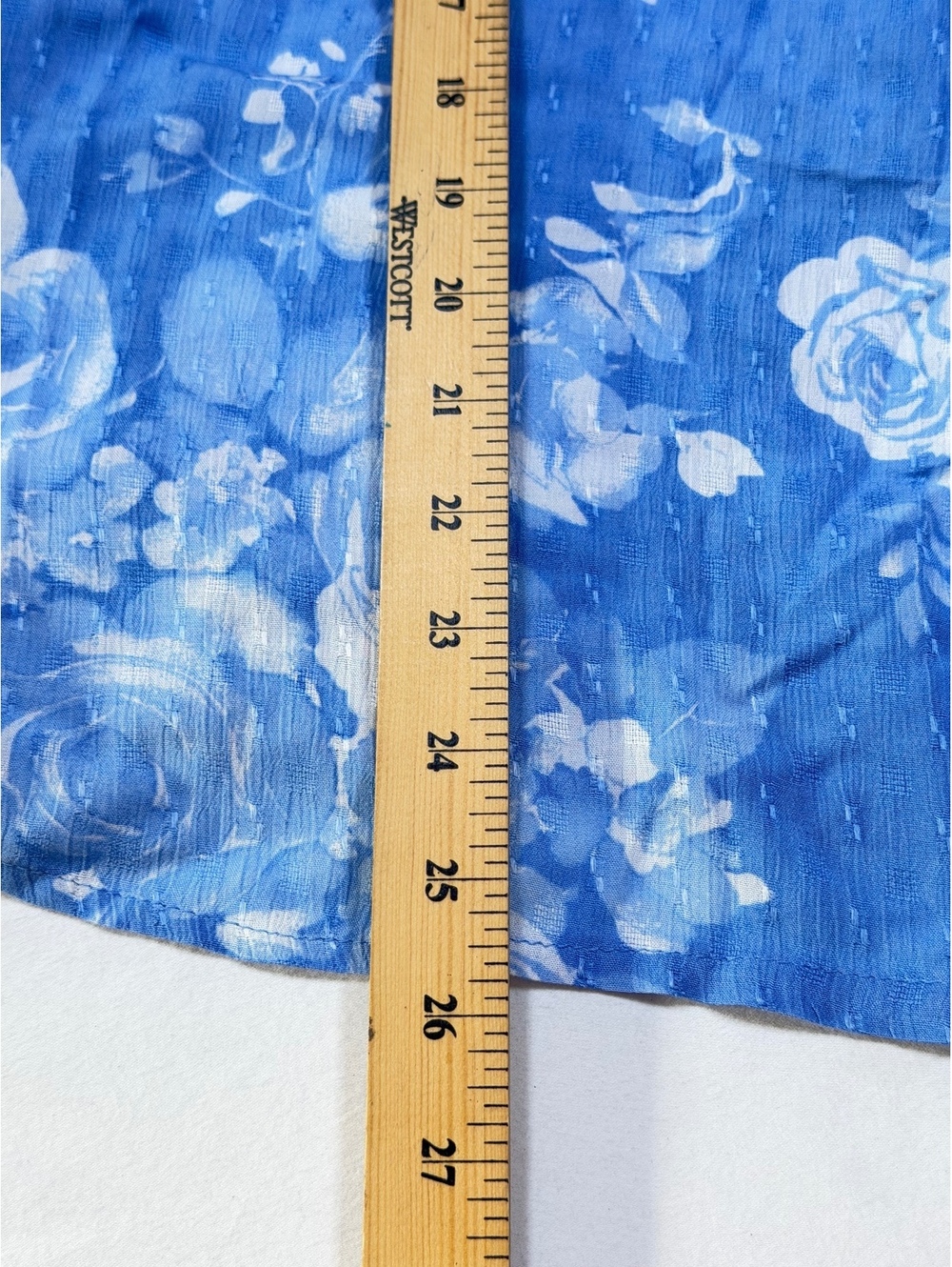 Laura Ashley blue floral blouse - Picture 2 of 6